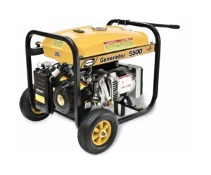 Generador de 5500 watts con motor a gasolina