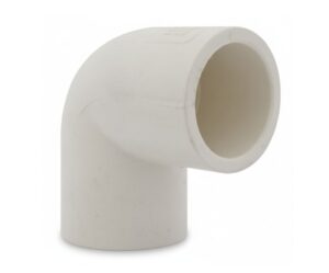 Codos 90° de PVC, con diámetro nominal 1"