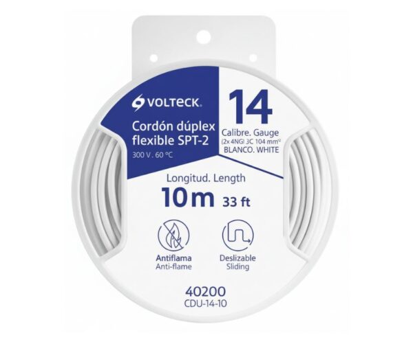 Cordones Duplex flexible STP, núm. de hilos 65